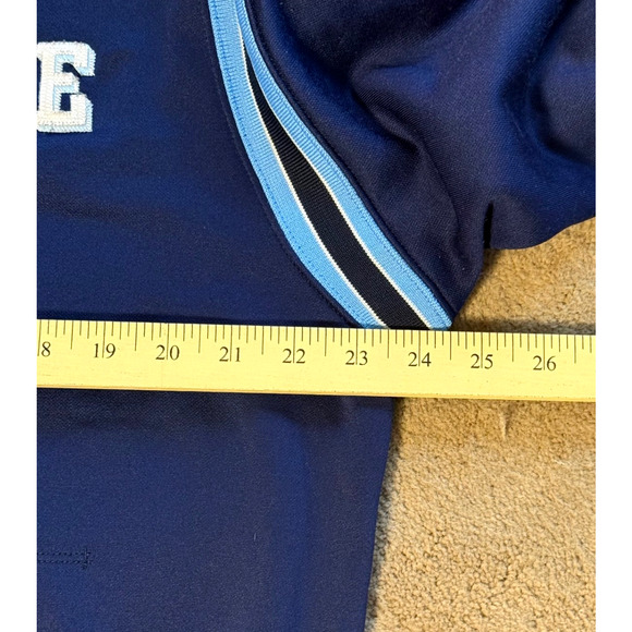 Vintage Nike Athletic Jacket N98 Size Large 90s Silver Tag Embroidered Letters - Picture 8 of 8